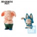 Ichibansho Masterlise Figures - Dragon Ball - Oolong & Pu'ar (Son Goku Training Section)