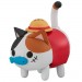 Mega Cat Project Figures - Tokotoko Series - One Piece - Nyan Piece Nyan! Monkey D. Luffy