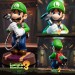 Luigi's Mansion 3 Statues - 9" Luigi PVC Statue