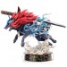 Okami Statues - Oki (Wolf Form) Standard Edition PVC Painted Statue