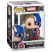 Pop! Marvel - Split Steve Rogers/Captain America