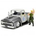 1:24 Scale Diecast - Hollywood Rides - Street Fighter - 1956 Ford F-100 w/ Guile