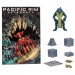 Pacific Rim Figures - 4" Scale Raiju (Kaiju) Figure Playset w/ Comic