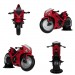 DC Multiverse Vehicles - Red Hood: Outlaw - 7" Scale Red Hood's Sportsbike