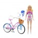 Barbie Dolls - Barbie w/ Bicycle