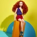 Barbie Signature Dolls - Barbie Looks - #13 Curly Red Hair, Color Block Outfit With Miniskirt