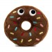 Yummy World Plush - 10" Chocolate Donut Medium Plush