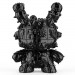 Dunny Vinyl Art Figures - 8" Monolith By Robot Soda (Onyx Edition)