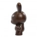 Dunny Figures - Kidrobot RAW - 8" Black Walnut Wood Dunny