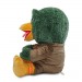 HugMe Plush - Don't Hug Me I'm Scared - 14.5" Green Duck (Shake Action)