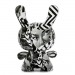 Dunny Vinyl Art Figures - Dunny 20th Anniversary - 8" Monochromic Dunny By Tristan Eaton