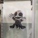 Window Clinger Plush - NBX - 6" Jack Skellington