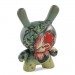 Dunny Vinyl Art Figures - The Met - 3" Showpiece Dunny-Rooster w/ Spiderwort By Katsushika Hokusai