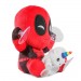 Window Clinger Plush - Marvel - 8" Deadpool w/ Unicorn