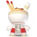 Dunny Vinyl Art Figures - Kidrobot x Nissin - 8" Beef Cup Noodles