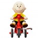 Super Cycles Figures - Peanuts - Charlie Brown (Yellow Shirt w/ Red Trike)