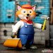 ReAction Figures - Richard Scarry - W02 - Mr. Fixit