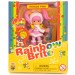 Rainbow Brite Figures - 2.5" Cheebee Winter Season Tickled Pink